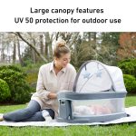 Graco Pack 'n Play Close2Baby Bassinet Playard Features Portable Bassinet Diaper Changer and More, Derby - Image 40